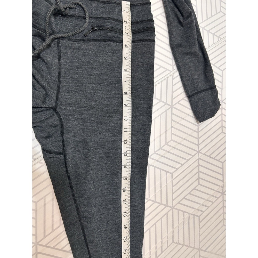 NWOT Airblaster Merino Ninja Suit Women's size M Bodysuit Heather Black Gray d - Picture 12 of 15